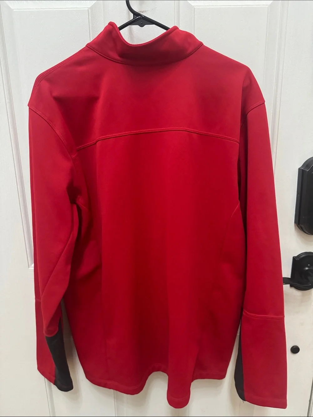 The North Face Men’s Red Half-Zip Shirt Jacket
